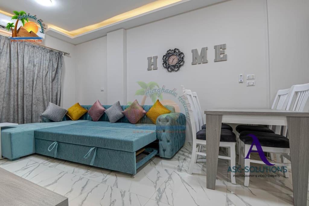 The Awesome 3-Bedroom Apartment & 2 Bathroom In Al-Ahyaa Hurgada Dış mekan fotoğraf