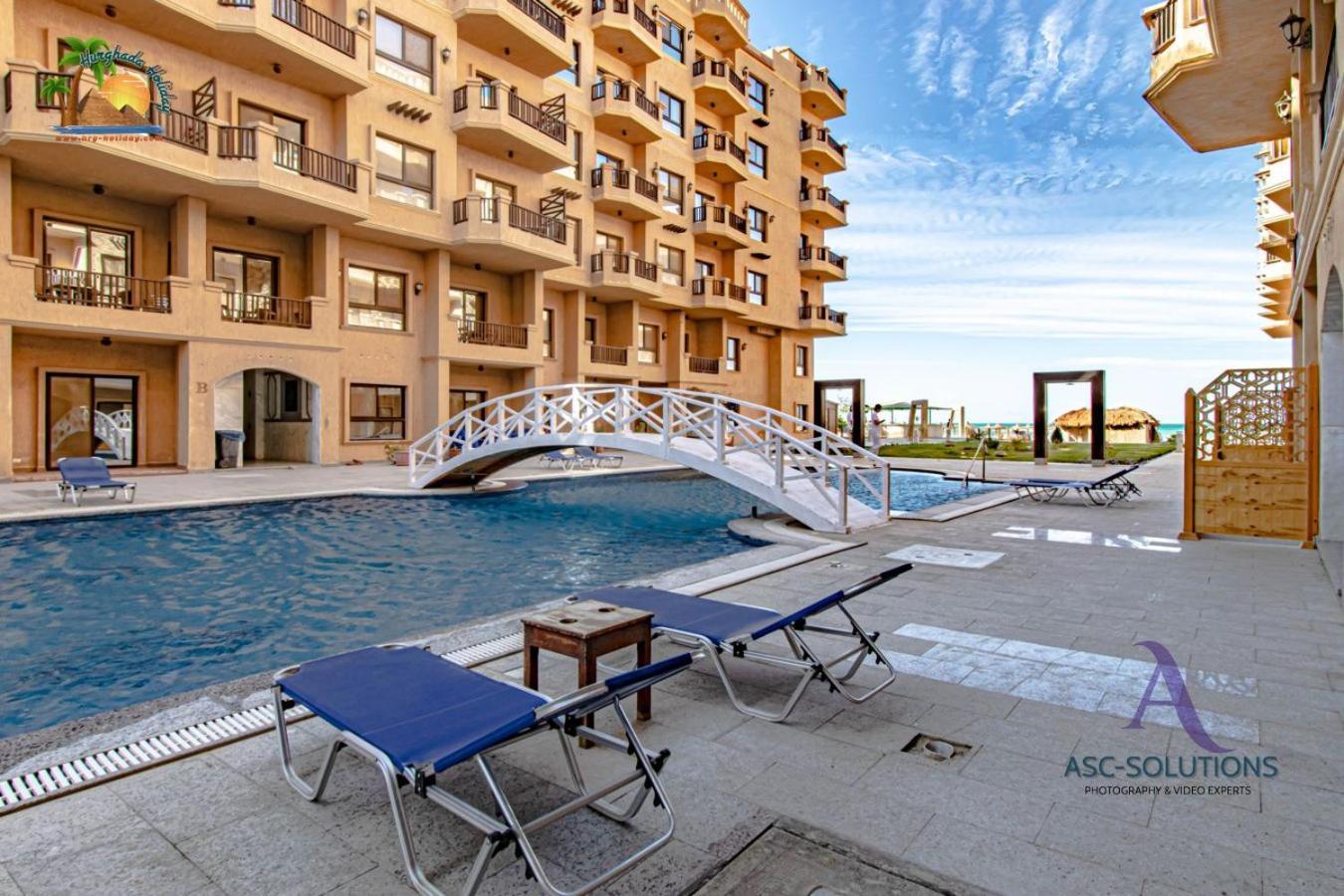 The Awesome 3-Bedroom Apartment & 2 Bathroom In Al-Ahyaa Hurgada Dış mekan fotoğraf