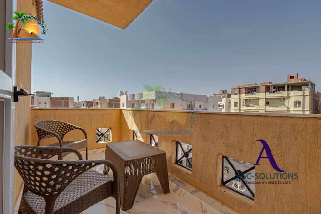 The Awesome 3-Bedroom Apartment & 2 Bathroom In Al-Ahyaa Hurgada Dış mekan fotoğraf